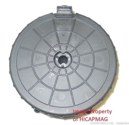 MD ARMS Saiga 12 20rd Drum Magazine, Lynx Civet SDS S12 Black Aces JTS KS  -img-1