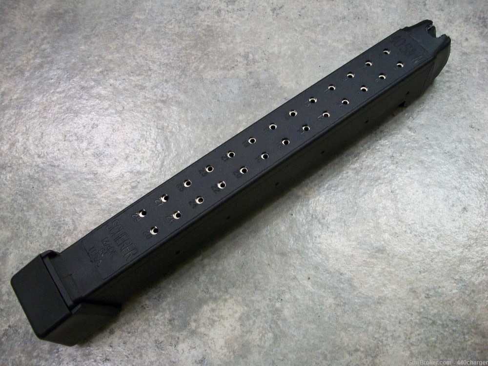 scherer Glock 22 .40 S&W 31 Round Magazine preban 40 cal 23 24 27 35 mag -img-0
