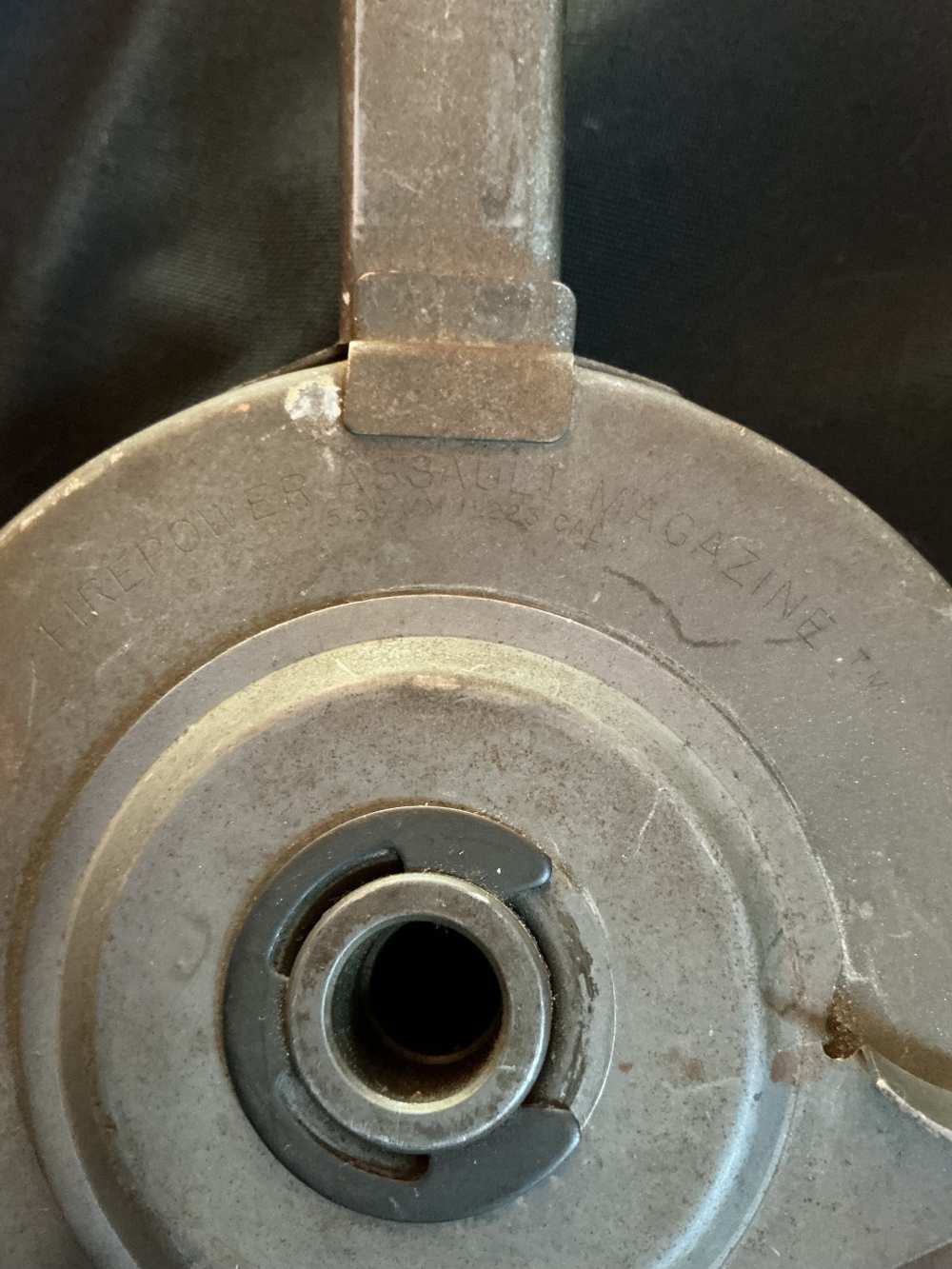 Rare Vintage Firepower Assault Magazine 75-Rd Drum AR-15 M16-img-1