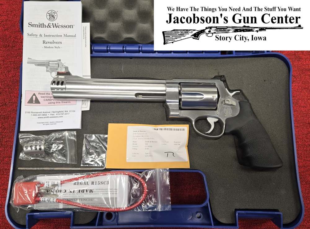 Smith & Wesson 500 500 S&W Mag 8.25" 5rd 2608LM51988CU*4-img-0