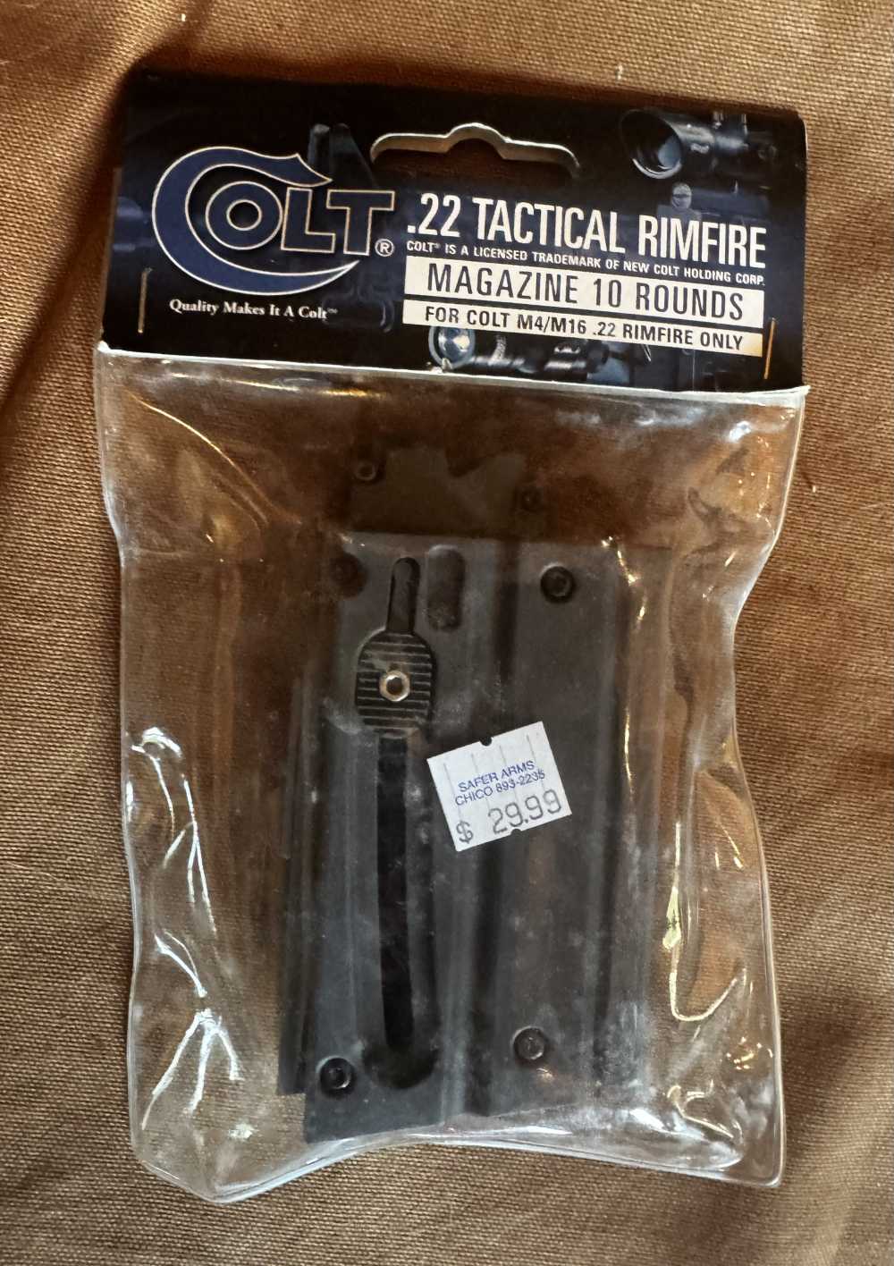 New Colt M4 M16 .22 LR Tactical Rimfire 10-Round Magazine-img-0