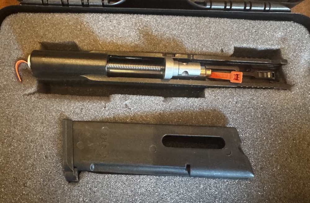 Kimber 1911 Rimfire Target Conversion Kit .22 LR  Black Slide w/ Case & Mag-img-2