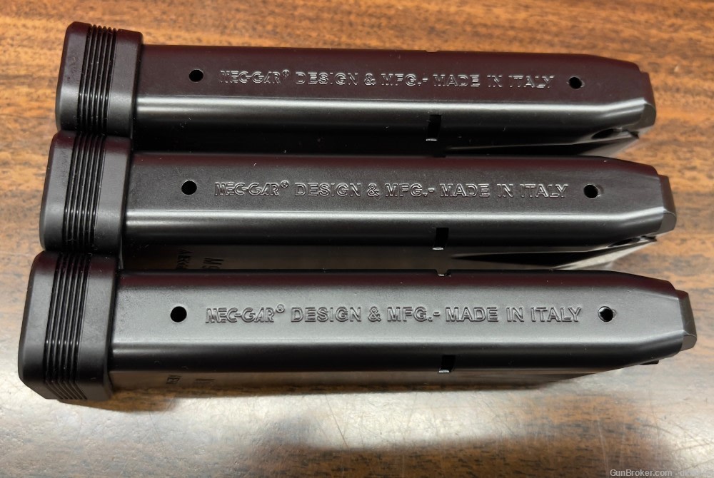3 Mec Gar Beretta 92FS 9mm 20rd Match Comp Mags Clips-img-8