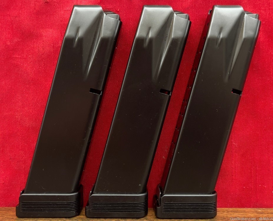3 Mec Gar Beretta 92FS 9mm 20rd Match Comp Mags Clips-img-4