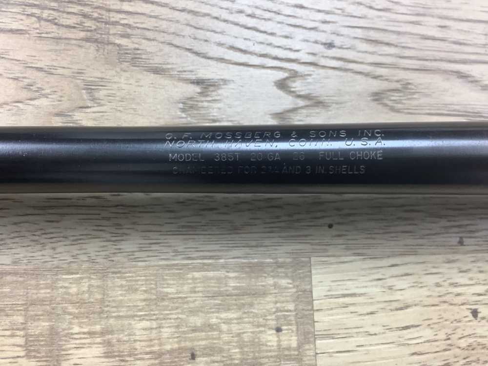 Mossberg 385 T 20 Ga 26” Barreled Receiver -img-1