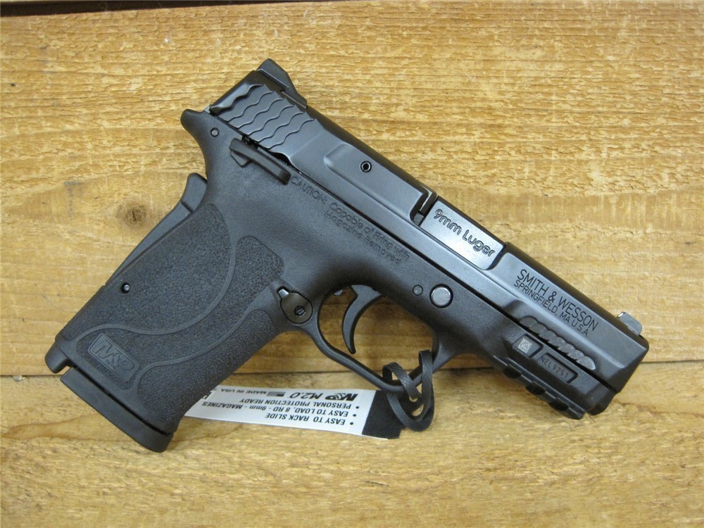 Smith & Wesson 12436 M&P 9 Shield EZ w/safety NIB-img-0