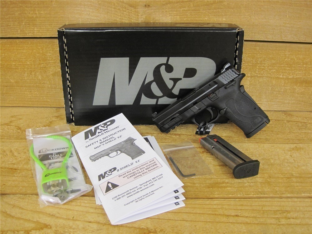 Smith & Wesson 12436 M&P 9 Shield EZ w/safety NIB-img-2