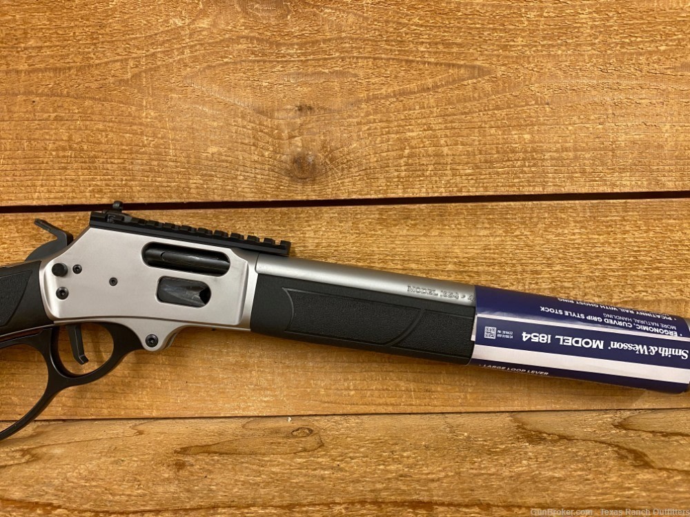 Smith & Wesson Model 1854 Lever Rifle .44 Rem Mag 9RD 19.5" Threaded NIB-img-3