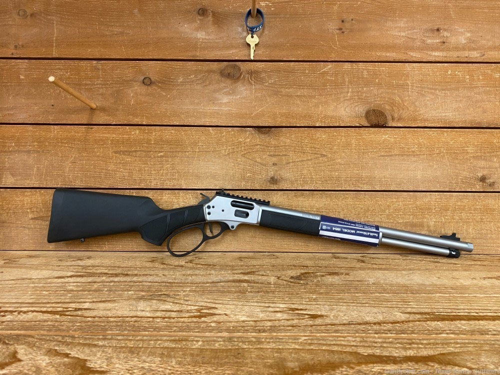 Smith & Wesson Model 1854 Lever Rifle .44 Rem Mag 9RD 19.5" Threaded NIB-img-0