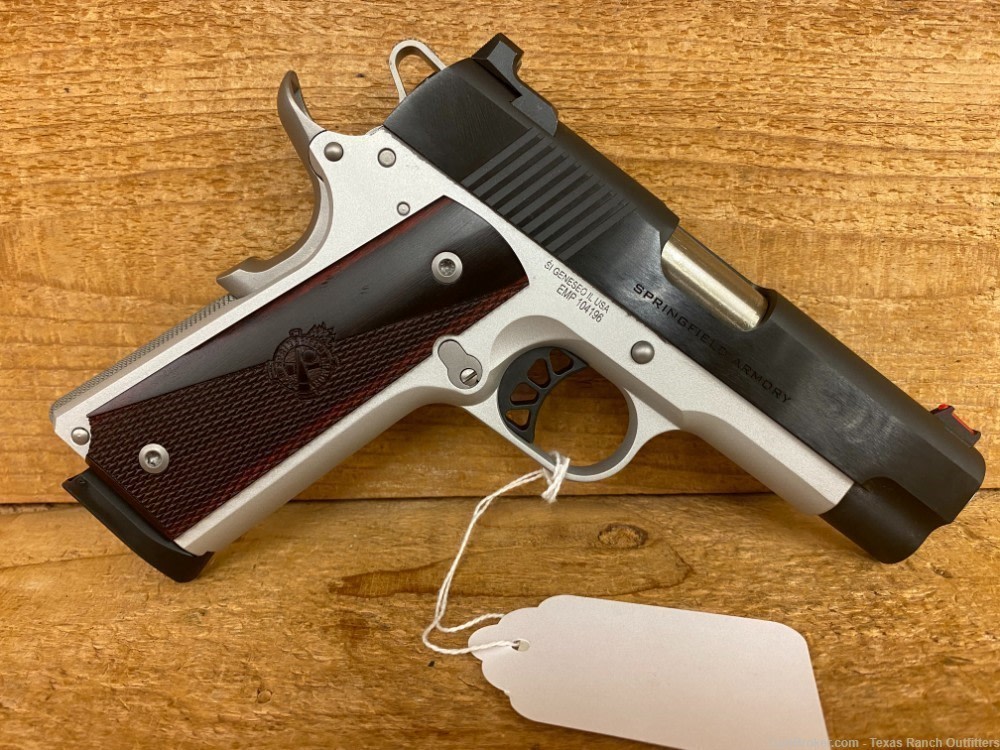 Springfield Armory Ronin 9mm 4" 10RD Wood Grips Semi Auto Pistol - NIB-img-0