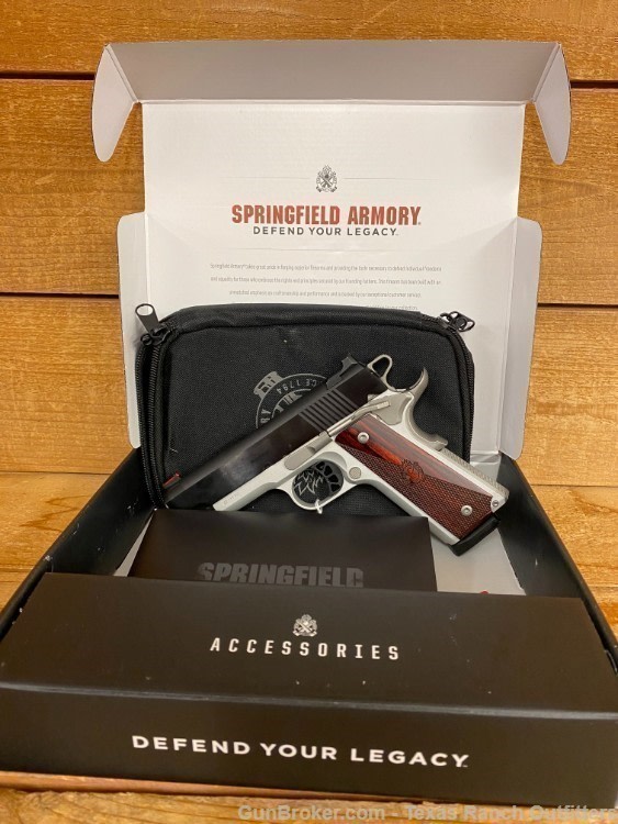 Springfield Armory Ronin 9mm 4" 10RD Wood Grips Semi Auto Pistol - NIB-img-4