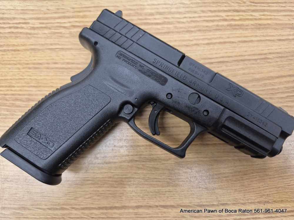 LIKE NEW SPRINGFIELD XD 9MM FULL SIZE 4" BARREL 16RD'S MAGAZINE, BOX, POUCH-img-4