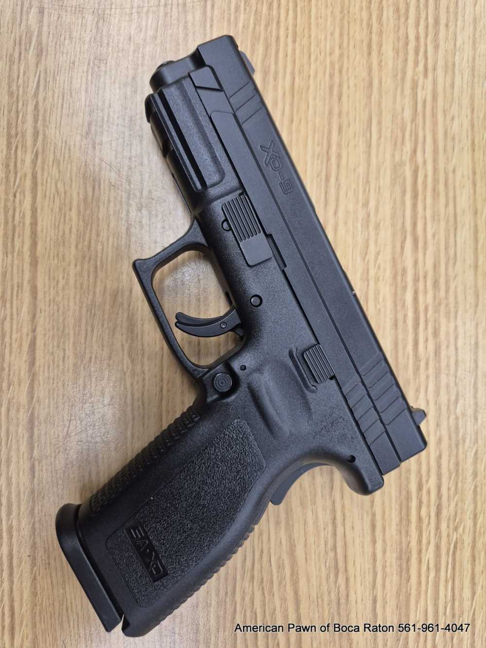 LIKE NEW SPRINGFIELD XD 9MM FULL SIZE 4" BARREL 16RD'S MAGAZINE, BOX, POUCH-img-3
