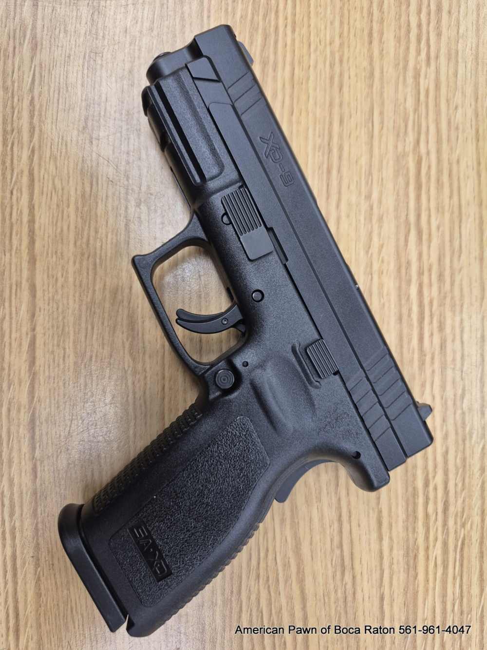 LIKE NEW SPRINGFIELD XD 9MM FULL SIZE 4" BARREL 16RD'S MAGAZINE, BOX, POUCH-img-2