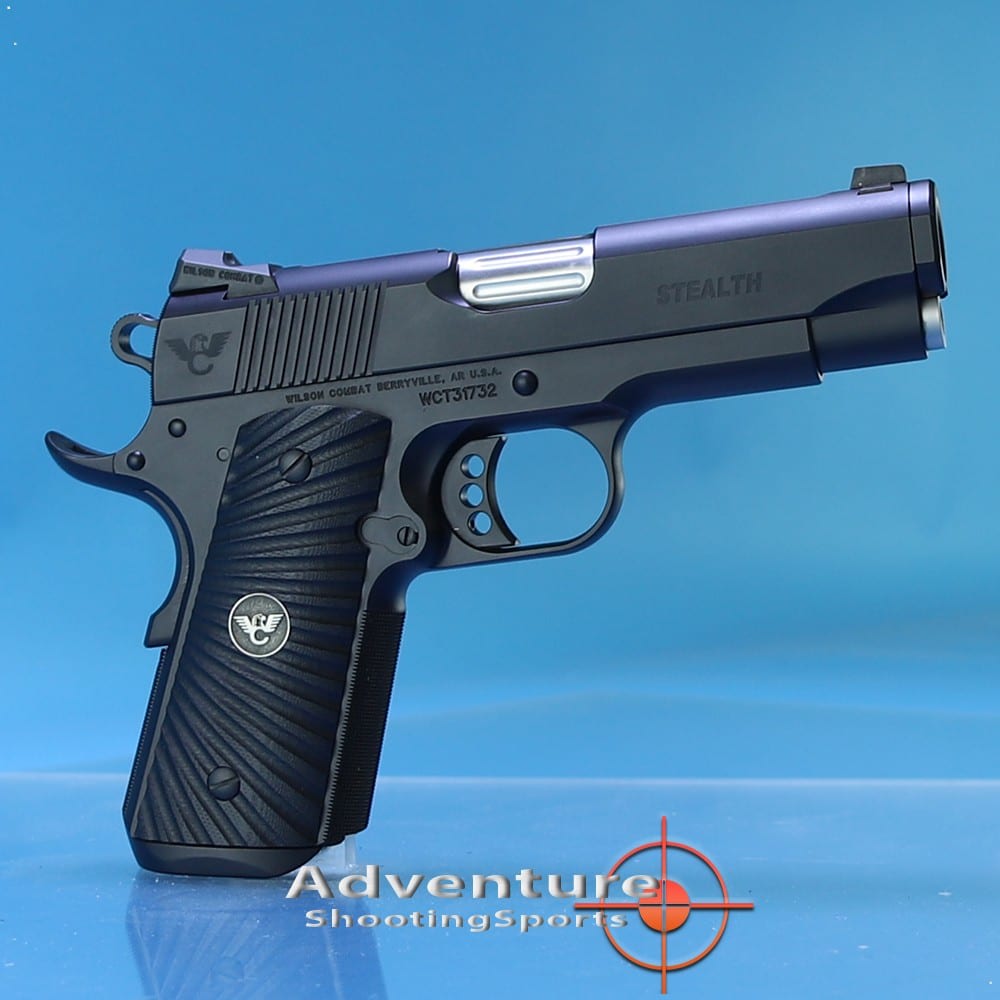 Wilson Combat Stealth 1911.45 Soft Case. 4.1" Barrel-img-1