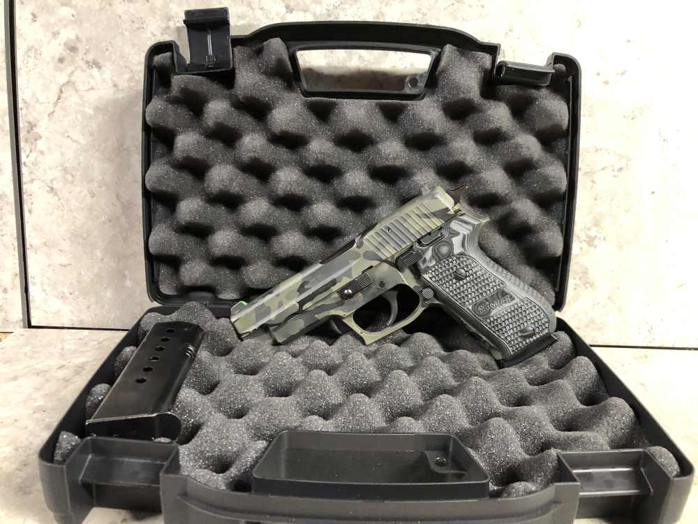 Sig Sauer P220 .45 ACP Pistol w/ 2 mags-img-0
