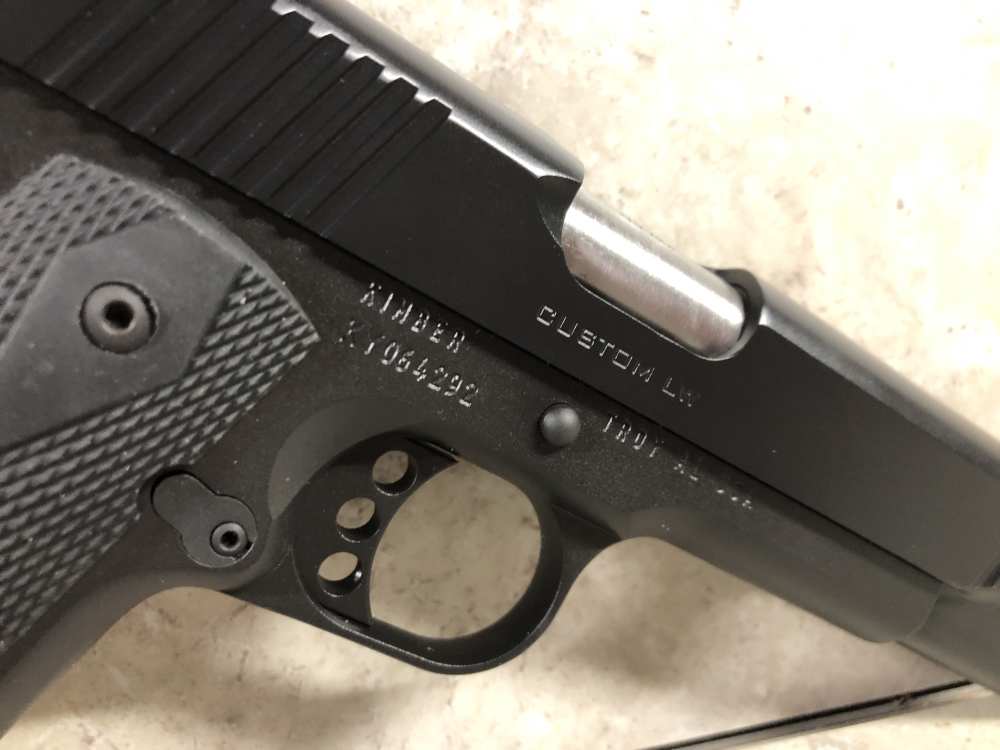 Kimber Custom LW .45 ACP Pistol w/ accessories-img-3
