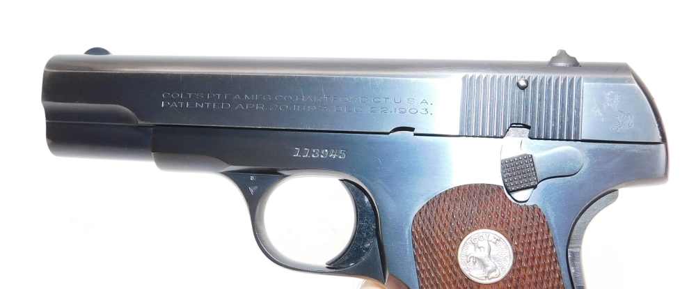 Colt Model 1908 Type IV Hammerless 380 Auto Used NO RESERVE-img-1