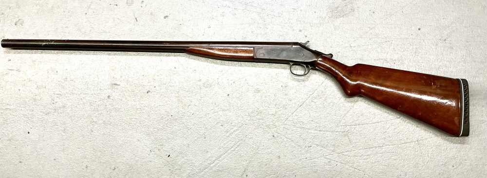 Harrington & Richardson 28” 12 Gauge Single Shot Shotgun Penny Auction-img-0
