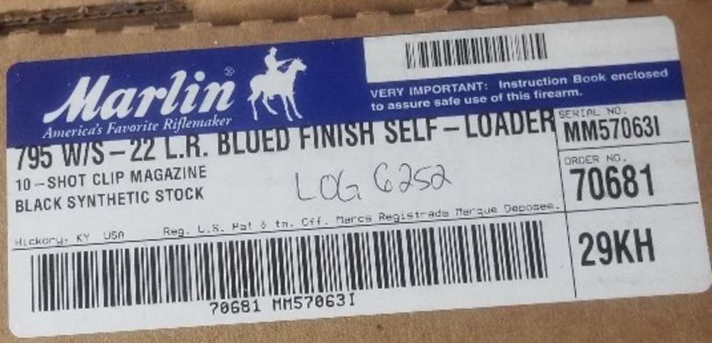 Marlin M795 .22LR Semi-Auto w/scope NIB-img-0