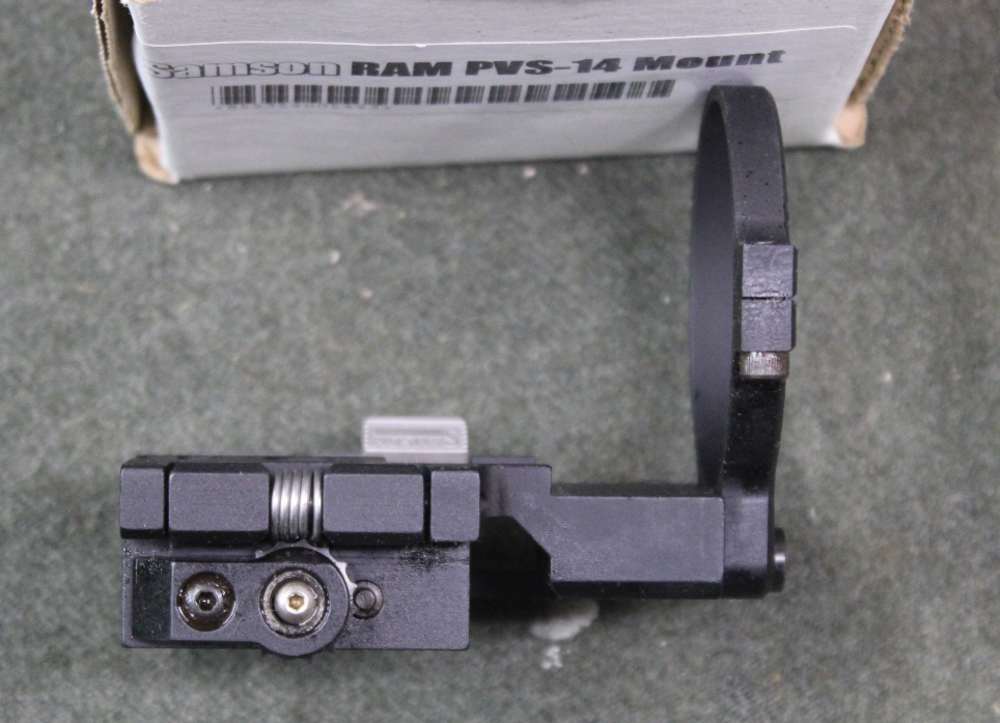 Samson RAM PVS-14 Mount optics night vision scope quick connect PVS14-img-2