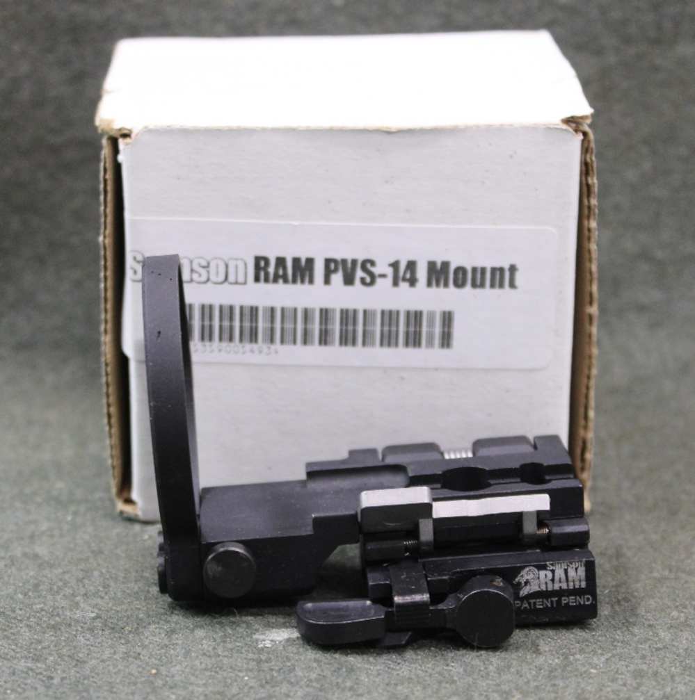 Samson RAM PVS-14 Mount optics night vision scope quick connect PVS14-img-0