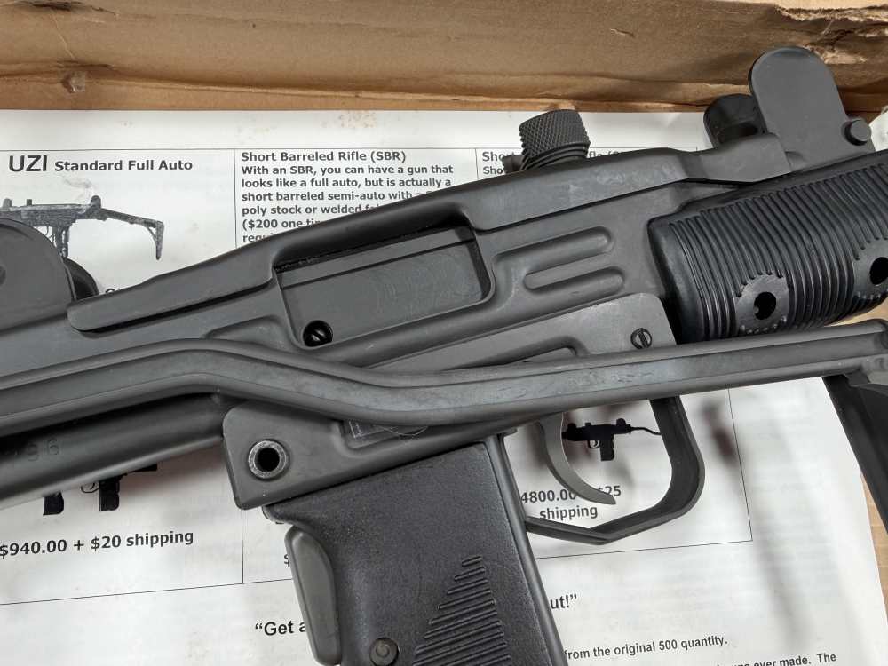 TRANSFERABLE Like New Group Vector Mini Uzi with box EFILE READY-img-3