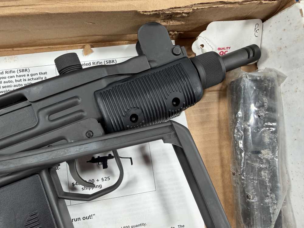 TRANSFERABLE Like New Group Vector Mini Uzi with box EFILE READY-img-5