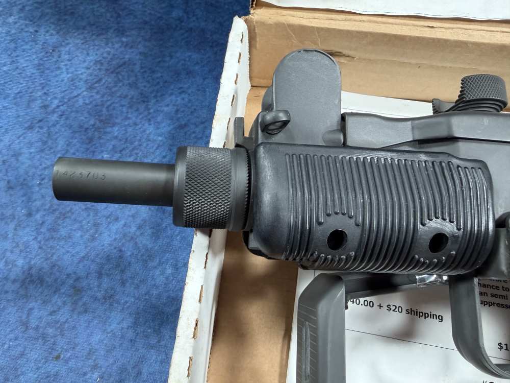 TRANSFERABLE Like New Group Vector Mini Uzi with box EFILE READY-img-10