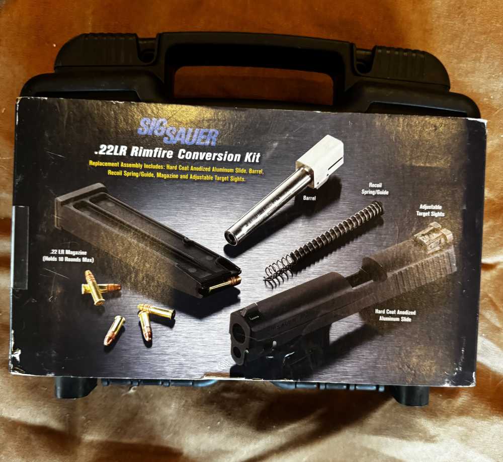 Rare Discontinued SIG Sauer P220 .22 LR Caliber Conversion Kit-img-0