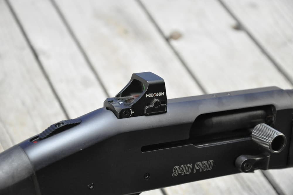Used Mossberg 940 Pro Tactical 18.5" 12GA w/ Holosun 407K, Mesa Stock-img-4