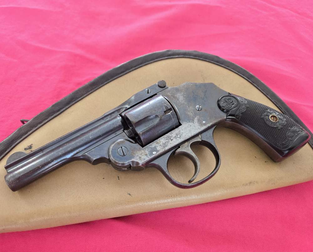 IVER JOHNSON 3rd Model Hammerless .38 S&W Top Break-img-4