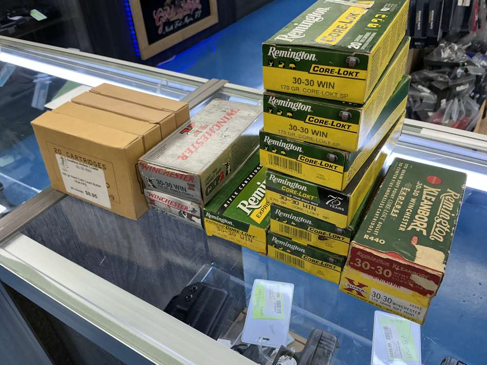 300 ROUNDS OF 30-30 WIN PENNY AUCTION .01 NR LAYAWAY AVAILABLE 10% DOWN -img-1