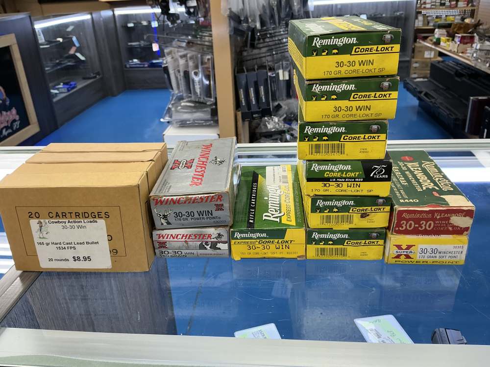 300 ROUNDS OF 30-30 WIN PENNY AUCTION .01 NR LAYAWAY AVAILABLE 10% DOWN -img-0
