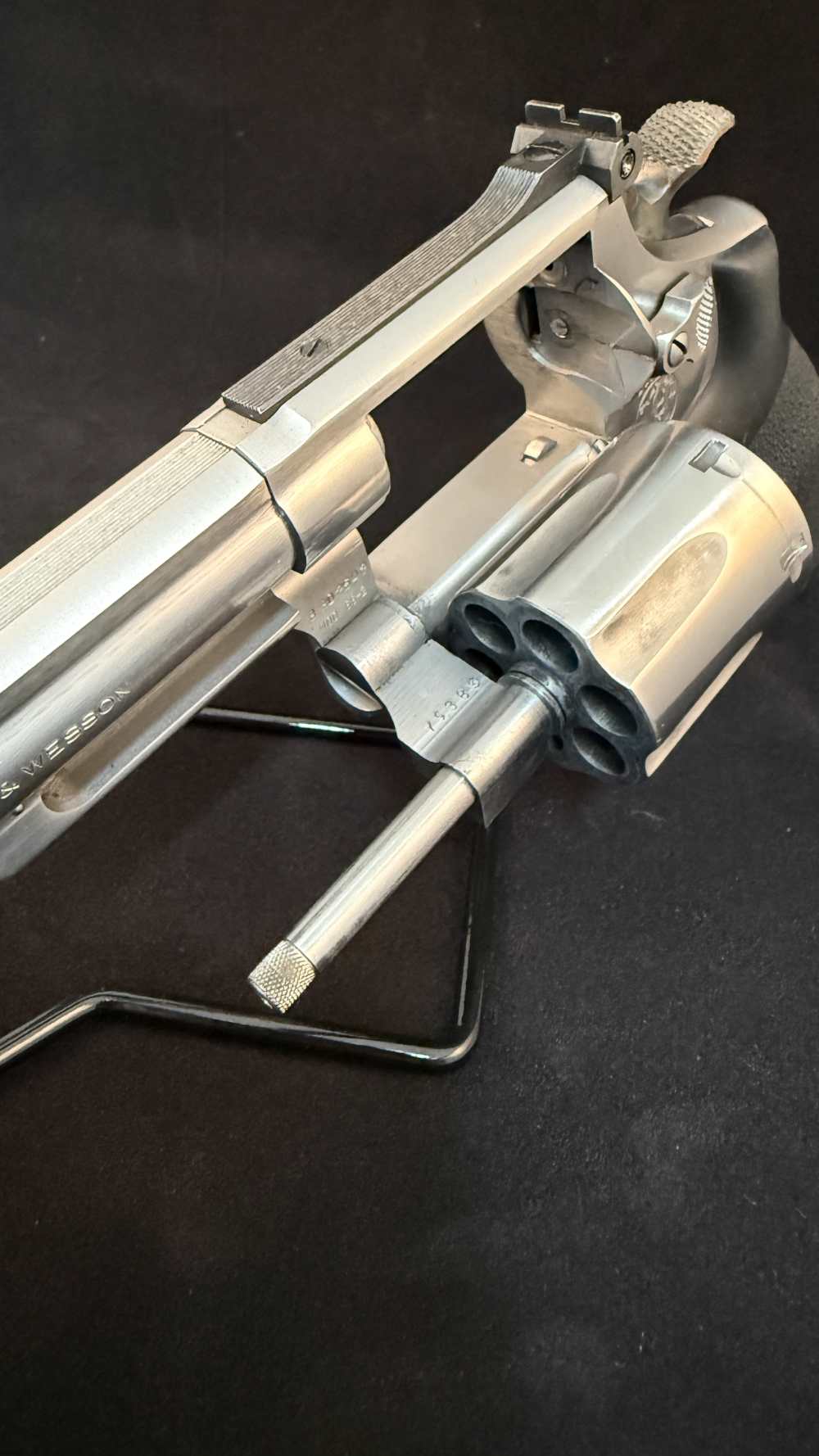 Smith & Wesson Model 66-2 .357 Magnum 4" Stainless Pre-Lock K-Frame Revolve-img-5
