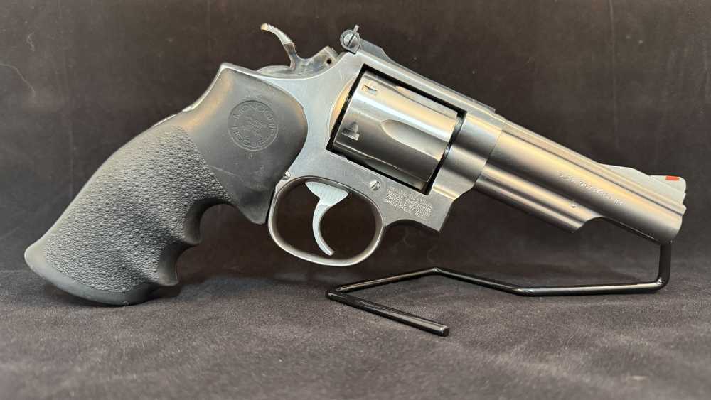 Smith & Wesson Model 66-2 .357 Magnum 4" Stainless Pre-Lock K-Frame Revolve-img-0