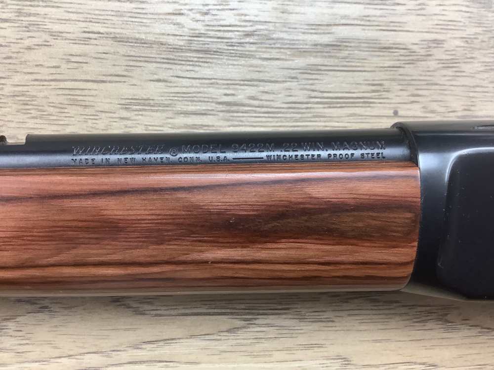 Winchester 9422 22 Win Mag 20” Barrel w/ Lyman Tang Sight-img-1