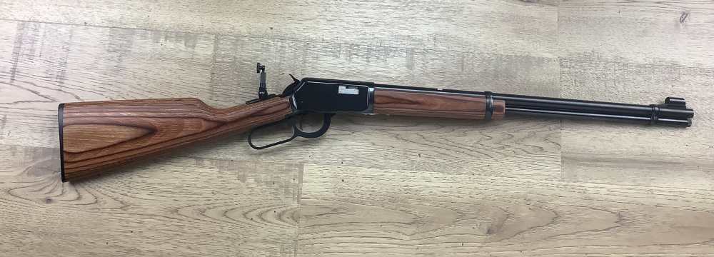 Winchester 9422 22 Win Mag 20” Barrel w/ Lyman Tang Sight-img-2