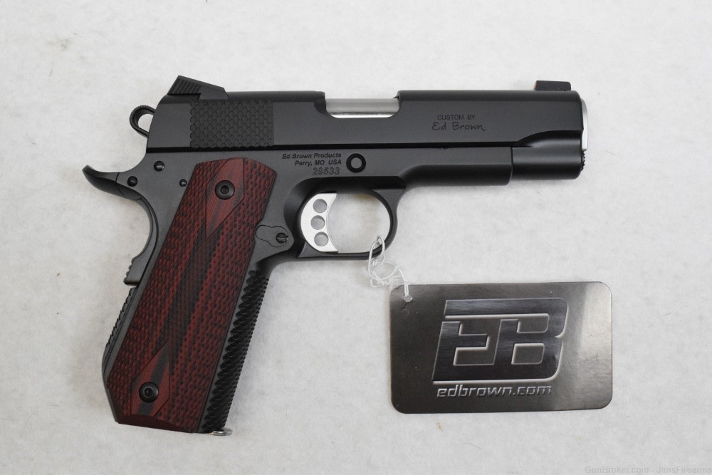 Ed Brown Kobra Carry G4 Black 45ACP 4.25" New In Box-img-1