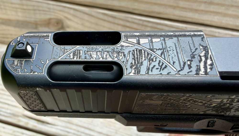 Glock 45C-V * West Virginia Custom Engraved*-img-5