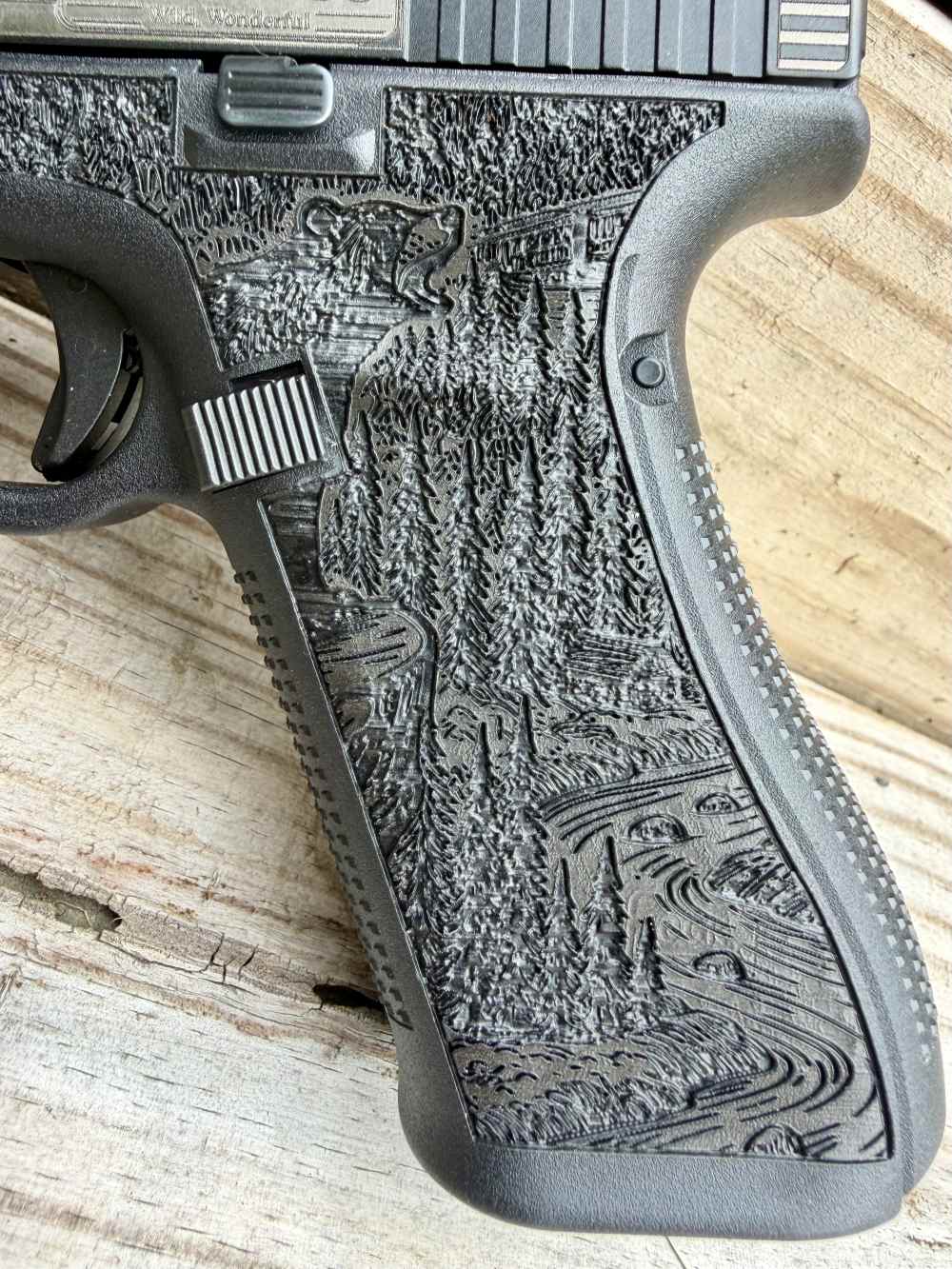 Glock 45C-V * West Virginia Custom Engraved*-img-3