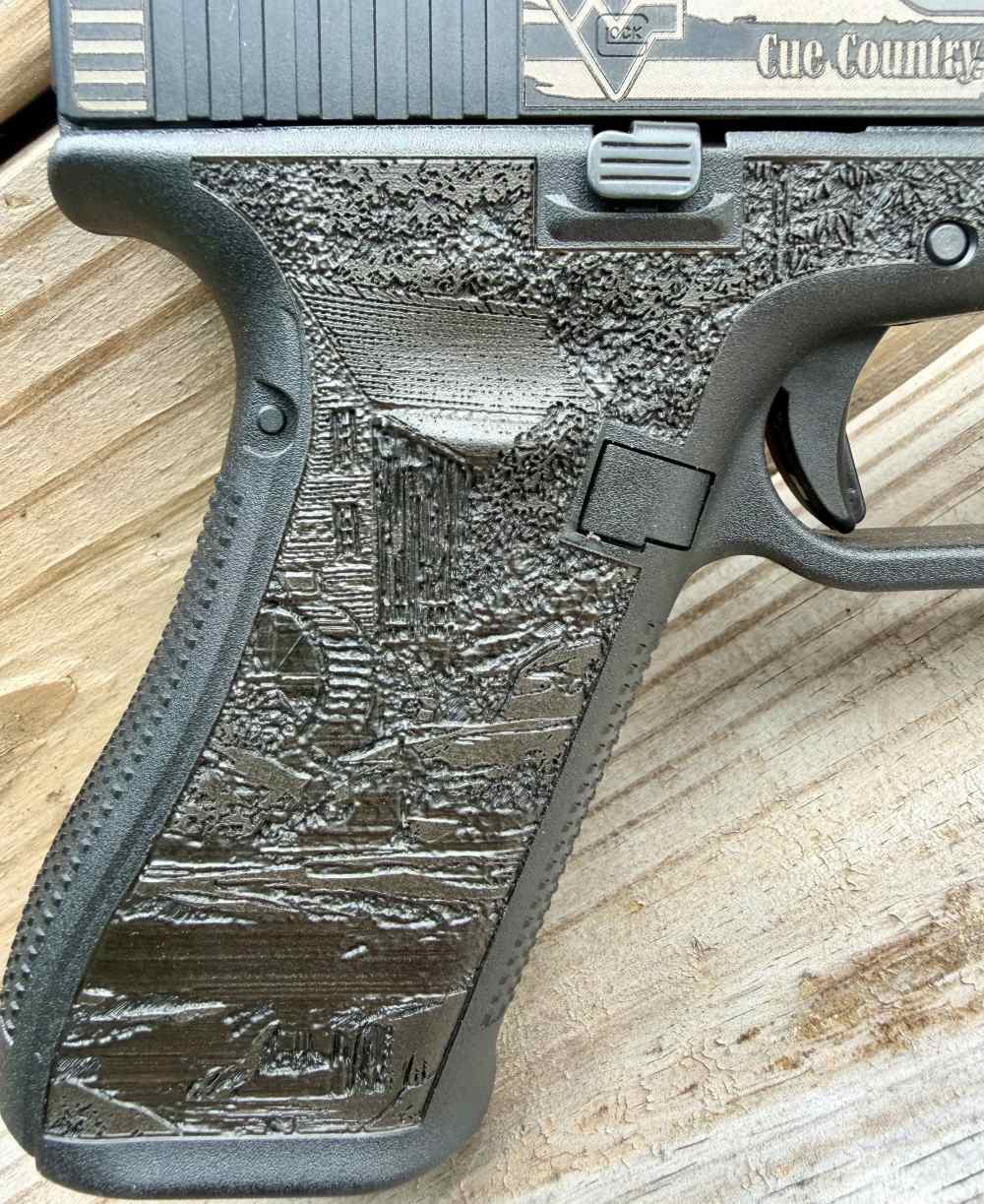 Glock 45C-V * West Virginia Custom Engraved*-img-2
