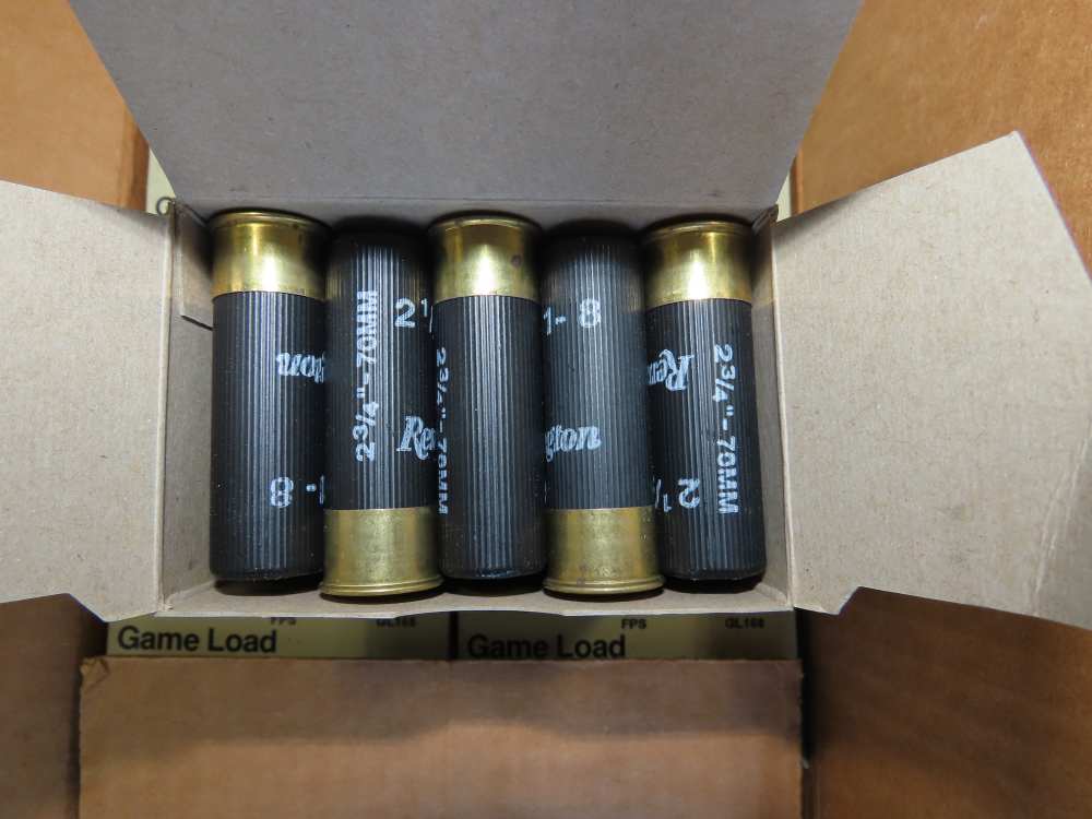 Full Flat REMINGTON 16 Ga #8 Game & Target Ammo 250 Rounds Penny No Res. -img-5