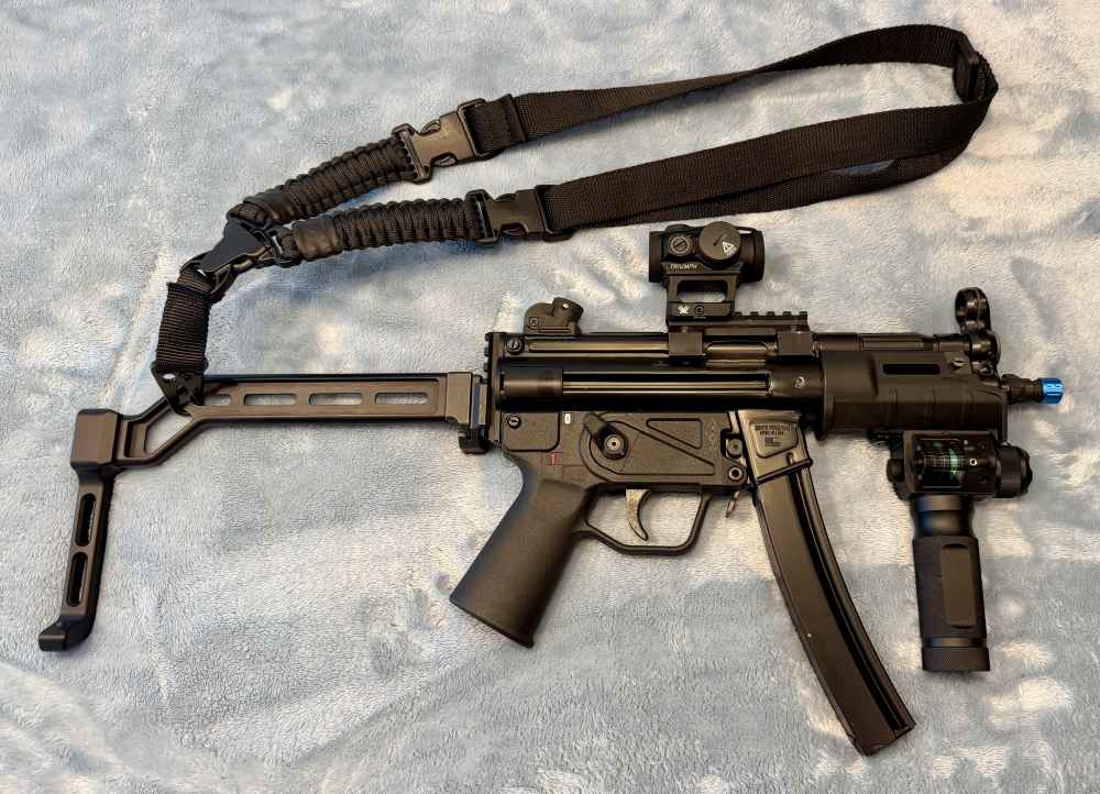 Zenith ZF5-P with red dot/foregrip light laser & 2-30rd Mags-img-5