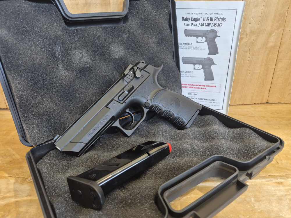 Magnum Research Baby Eagle III 9mm Full Size BE99153RL +2 Mags-img-1