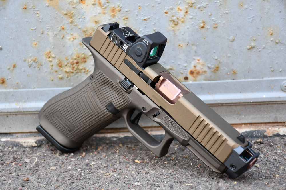Glock 45 G6 MOS ORS Gen 6 Radian Trijicon RMR X-Werks Midnight Burnt Bronze-img-0