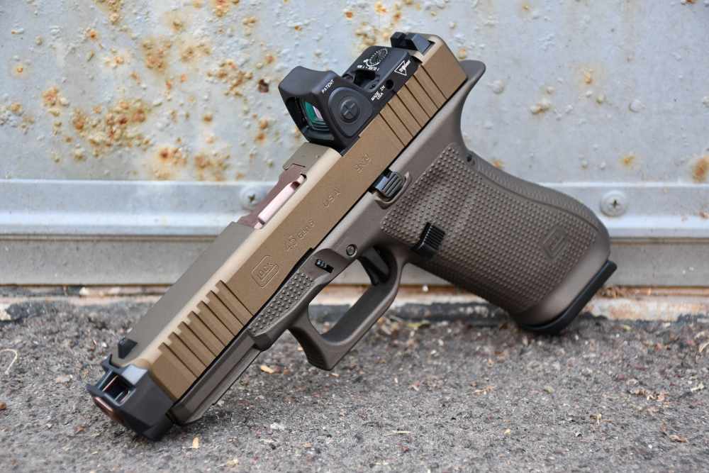Glock 45 G6 MOS ORS Gen 6 Radian Trijicon RMR X-Werks Midnight Burnt Bronze-img-1
