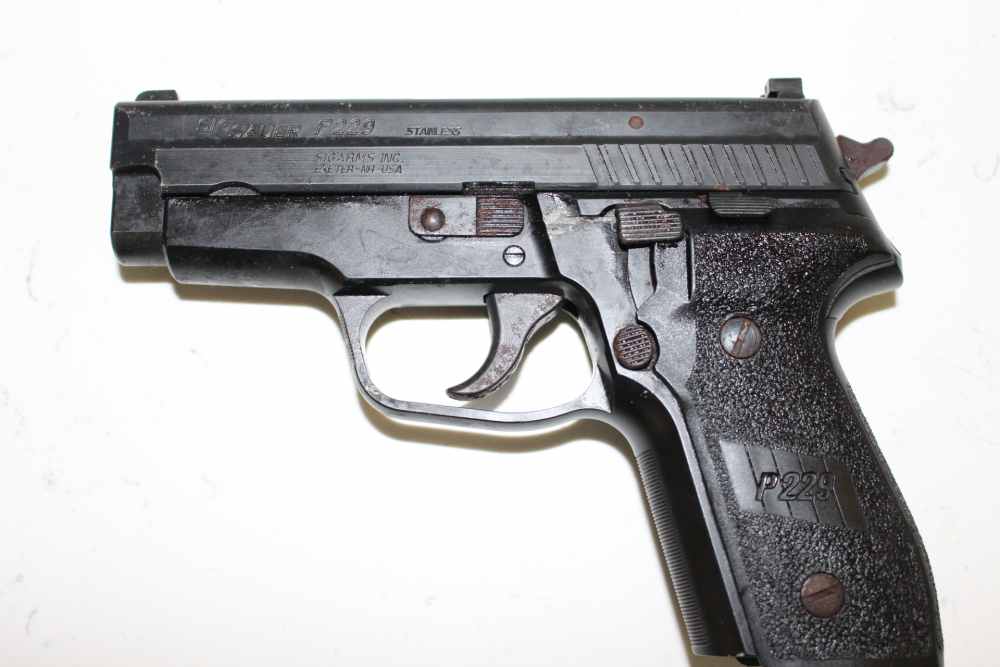 Sig Sauer P229 357 Sig Exeter Stainless slide Germany  Parts/Gunsmith Spcl-img-1