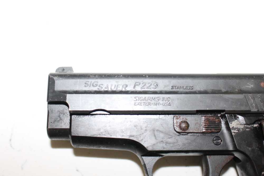 Sig Sauer P229 357 Sig Exeter Stainless slide Germany  Parts/Gunsmith Spcl-img-4