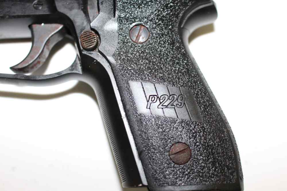 Sig Sauer P229 357 Sig Exeter Stainless slide Germany  Parts/Gunsmith Spcl-img-2